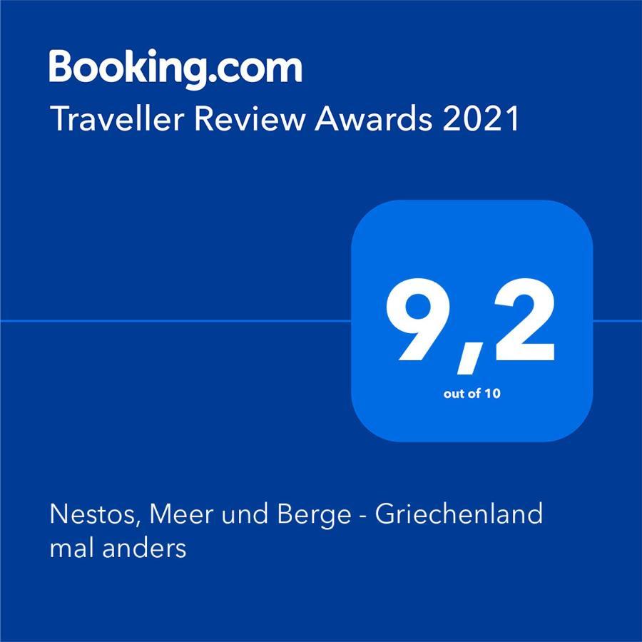 Nestos, Meer Und Berge - Griechenland Mal Anders Zarkadhia Ngoại thất bức ảnh